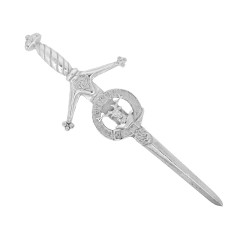 Sterling Silver Clan Kilt Pin (CKP)