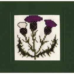MCST Scottish Thistle Miniature Card