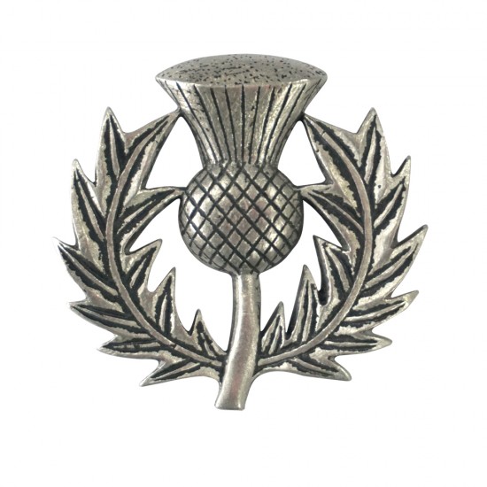 045 Large Thistle Brooch