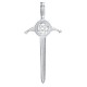 068 Interlace Kilt Pin