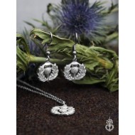 198 Small Thistle Pendant