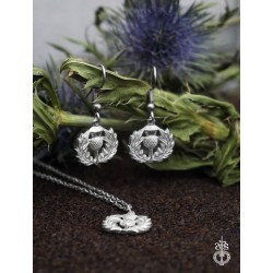 198 Small Thistle Pendant