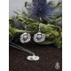 198 Small Thistle Earrings