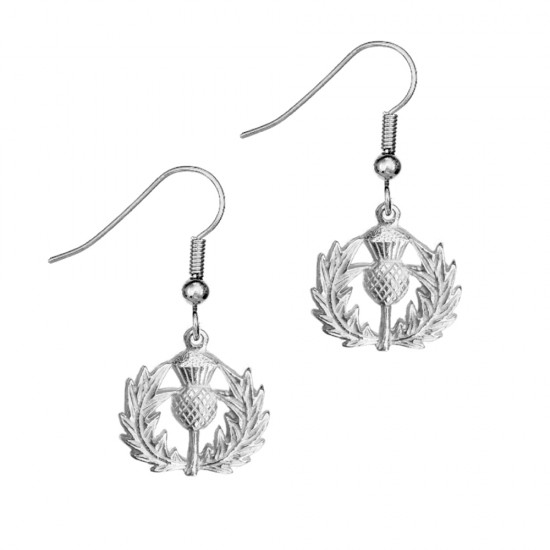 198 Small Thistle Earrings