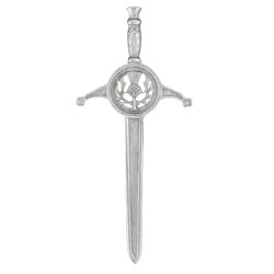 067 Antique Thistle Kilt Pin