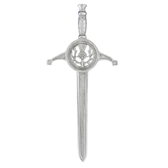 067 Antique Thistle Kilt Pin