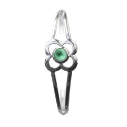 August (Peridot) Bangle