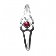 January (Garnet) Bangle