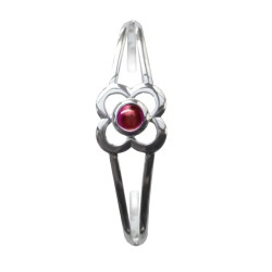 January (Garnet) Bangle