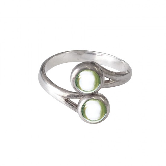 August (Peridot) Ring