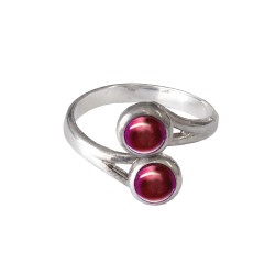 January (Garnet) Ring