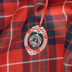 Clan Crest Christmas Ornament RED