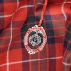Clan Crest Christmas Ornament RED