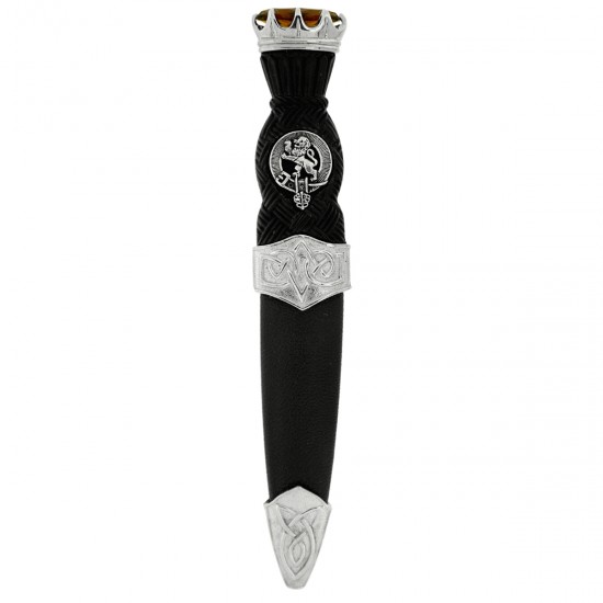 SD/CC Celtic Stone Top Clan Sgian Dubh