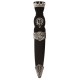 SD/CT-ANT Thistle Stone Top Clan Sgian Dubh Antique Finish