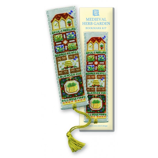 BKMH Medieval Herb Garden Bookmark BKMH Medieval Herb Garden Bookmark