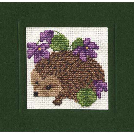 CMHH Hedgehog Miniature Card