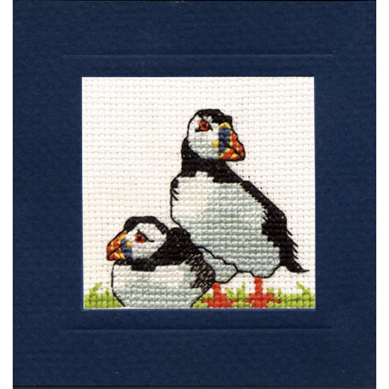CMP Puffins Miniature Card