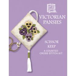 VPSK Victorian Pansies Scissor Keep