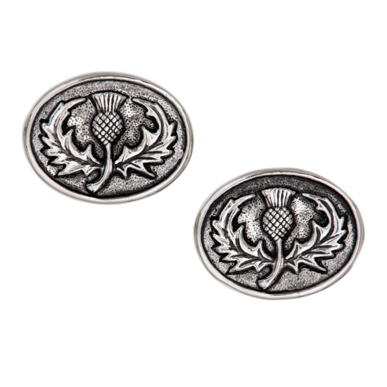 113 Scottish Thistle Cufflinks 113 Scottish Thistle Cufflinks
