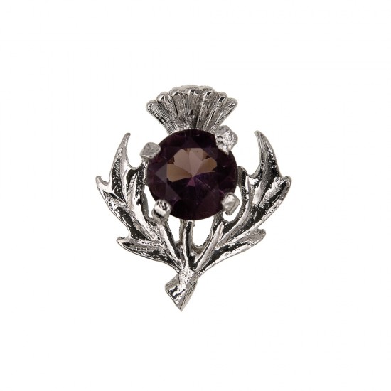 144 Scottish Thistle Brooch