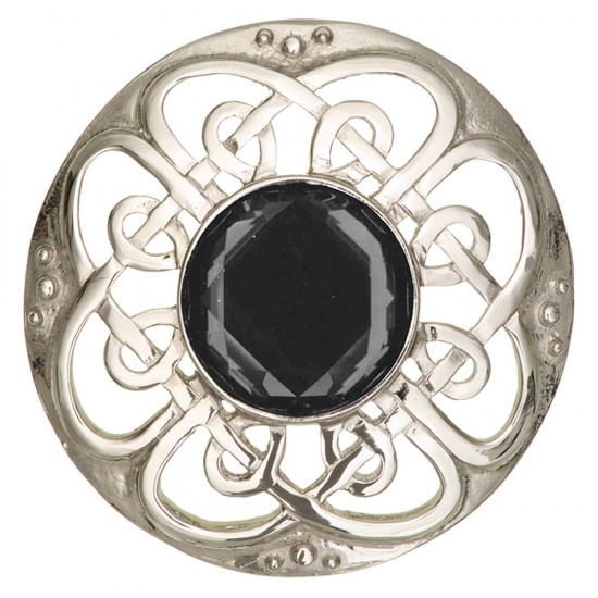 184 Culloden Plaid Brooch