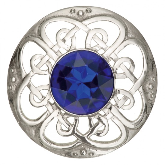184 Culloden Plaid Brooch