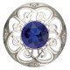 184 Culloden Plaid Brooch