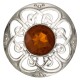 184 Culloden Plaid Brooch