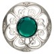 184 Culloden Plaid Brooch