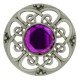 184 Antique Culloden Plaid Brooch