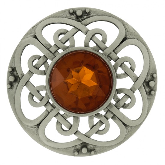 184 Antique Culloden Plaid Brooch