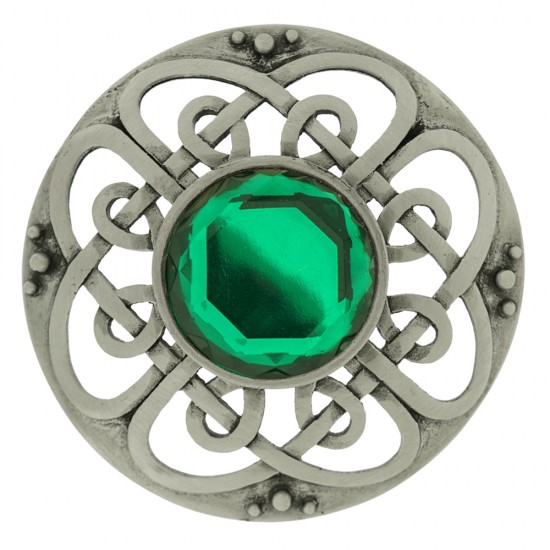 184 Antique Culloden Plaid Brooch