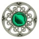 184 Antique Culloden Plaid Brooch