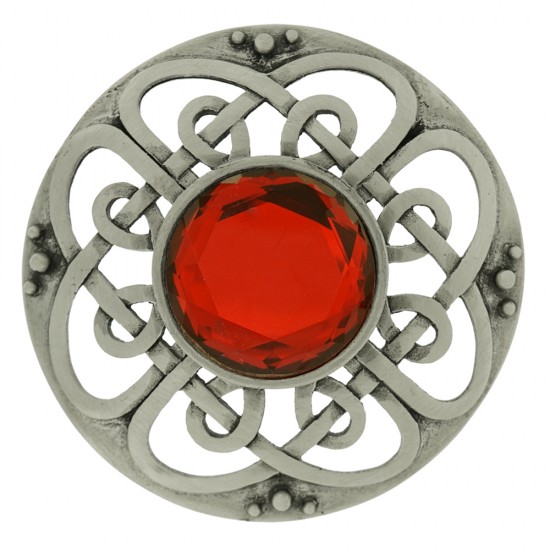 184 Antique Culloden Plaid Brooch
