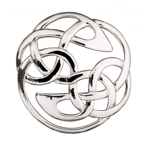 186 Lindisfarne Plaid Brooch
