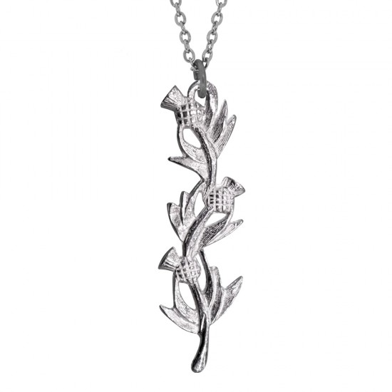197 Cascading Thistles Pendant