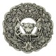 Clan Crest Plaid Brooch