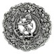 Clan Crest Plaid Brooch