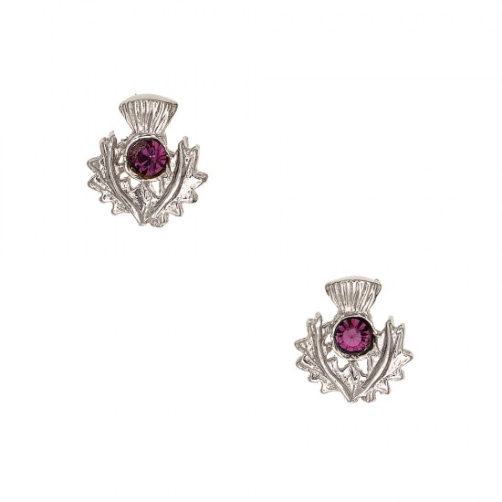 239ES Scottish Thistle Earrings