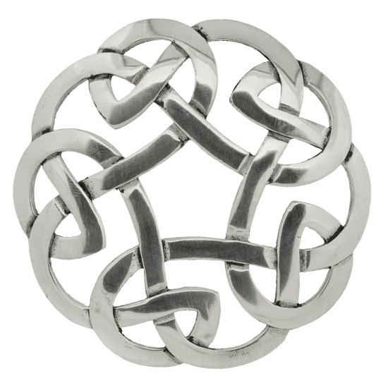 247 Celtic Interlace Plaid Brooch 247 Celtic Interlace Plaid Brooch