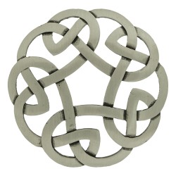 247 Antique Celtic Interlace Brooch