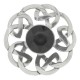 248 Celtic Interlace Plaid Brooch