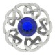 248 Celtic Interlace Plaid Brooch
