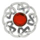 248 Celtic Interlace Plaid Brooch