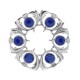 250 Dancers Thistle Plaid Brooch