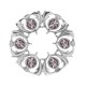 250 Dancers Thistle Plaid Brooch