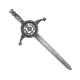 067 Antique Thistle Kilt Pin