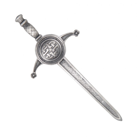 068 Antique Interlace Kilt Pin