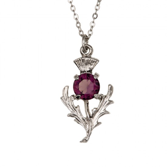 080 Scottish Thistle Pendant